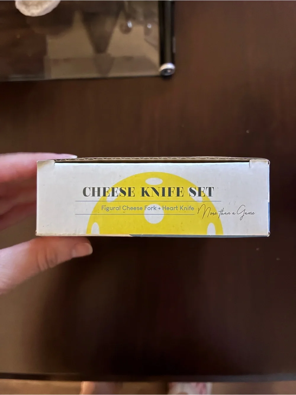 NIB! Polka Dot Cheese Knife Set - Yellow & Blue